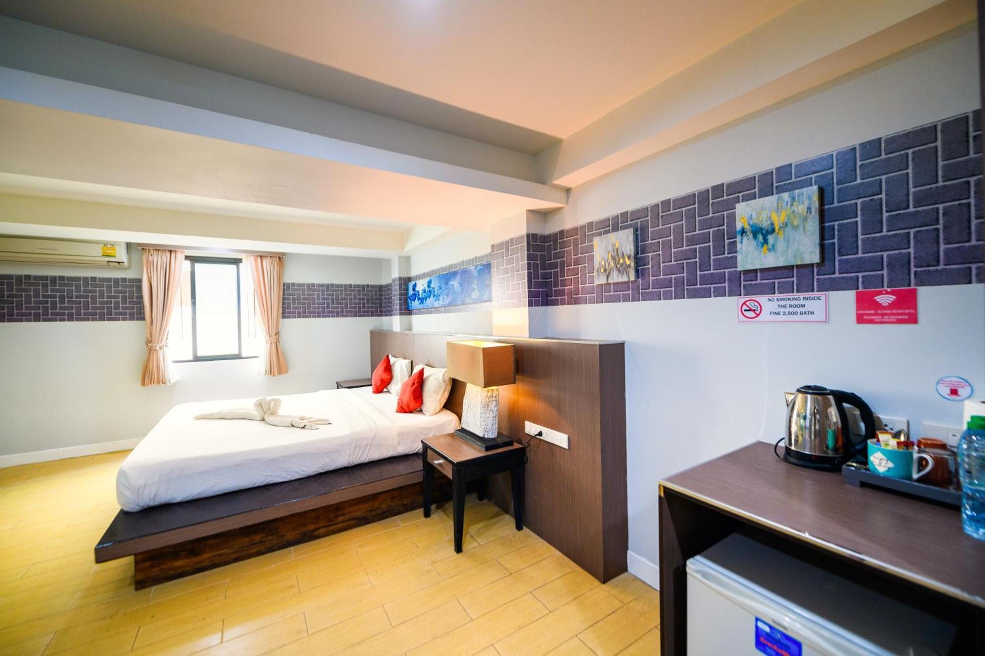 Scandia Beach Hotel Pantai Jomtien Bilik gambar