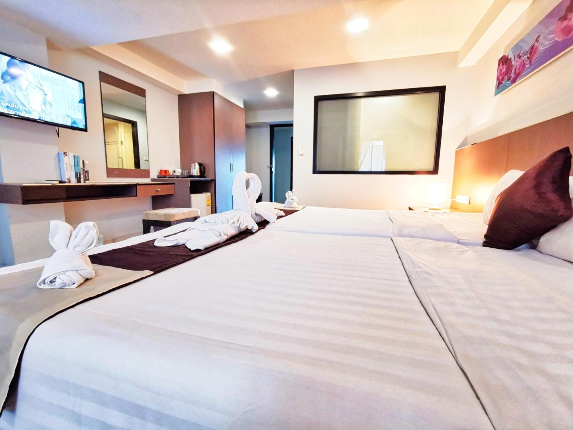 Scandia Beach Hotel Pantai Jomtien Bilik gambar