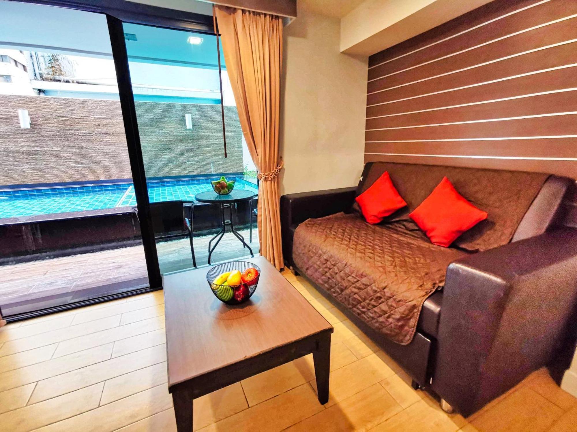 Scandia Beach Hotel Pantai Jomtien Bilik gambar