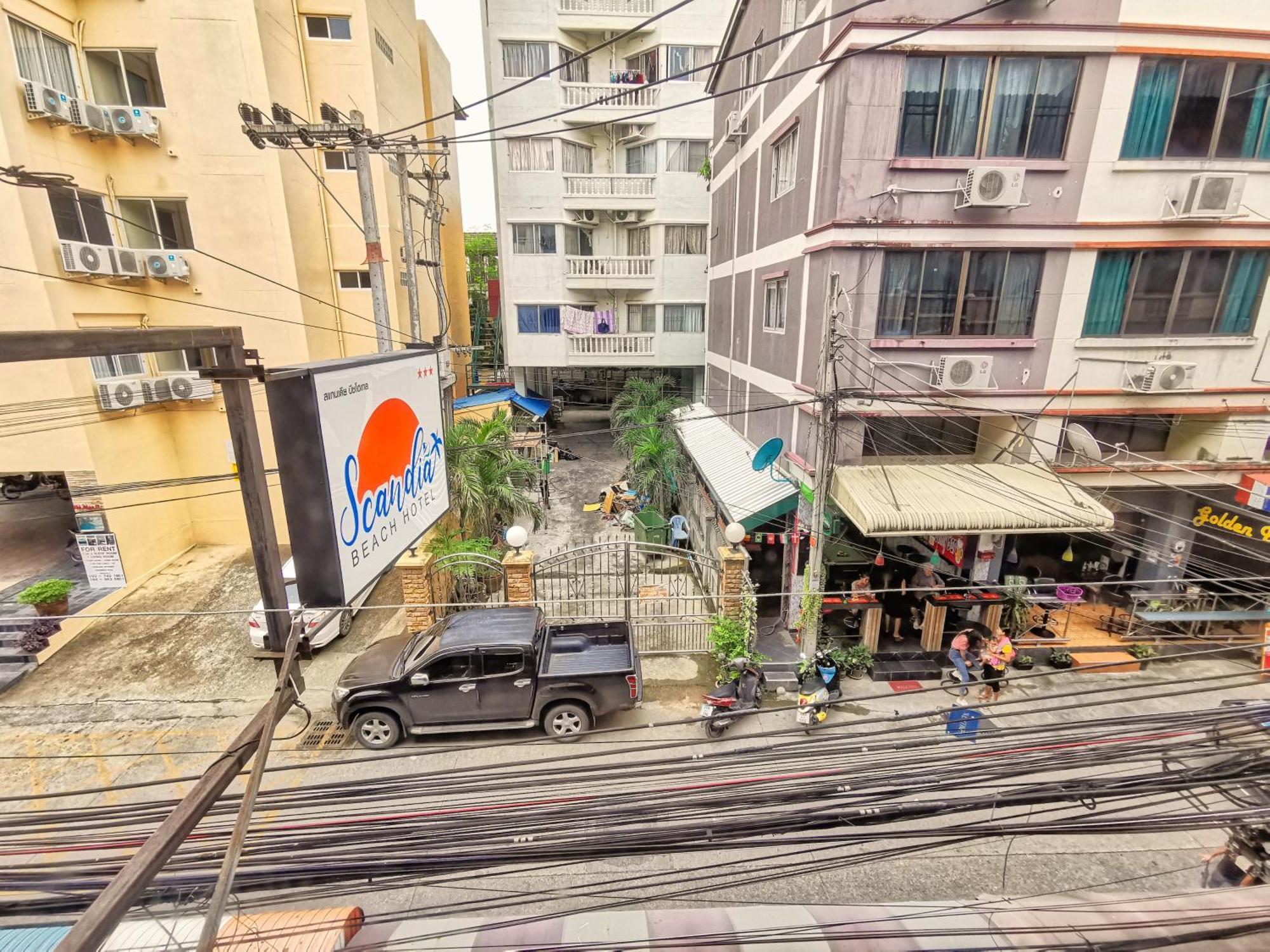 Scandia Beach Hotel Pantai Jomtien Bilik gambar