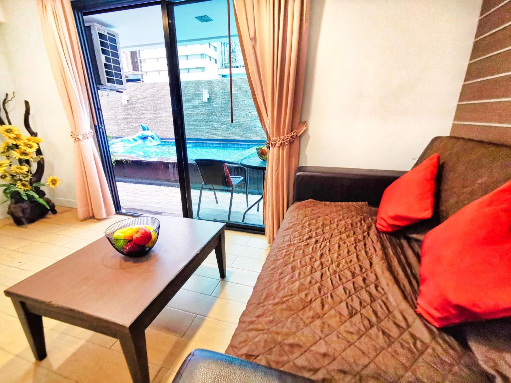 Scandia Beach Hotel Pantai Jomtien Bilik gambar