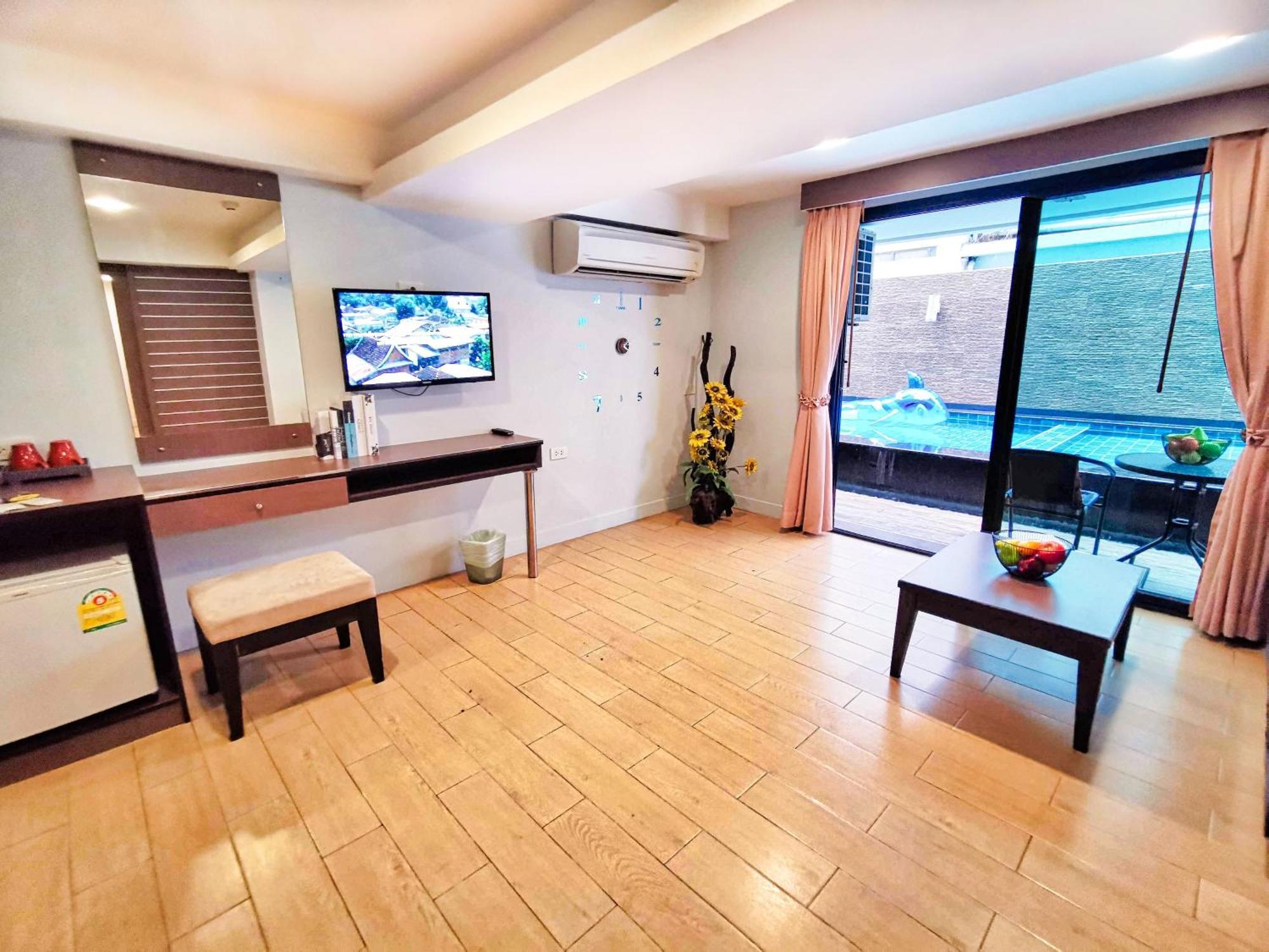 Scandia Beach Hotel Pantai Jomtien Bilik gambar